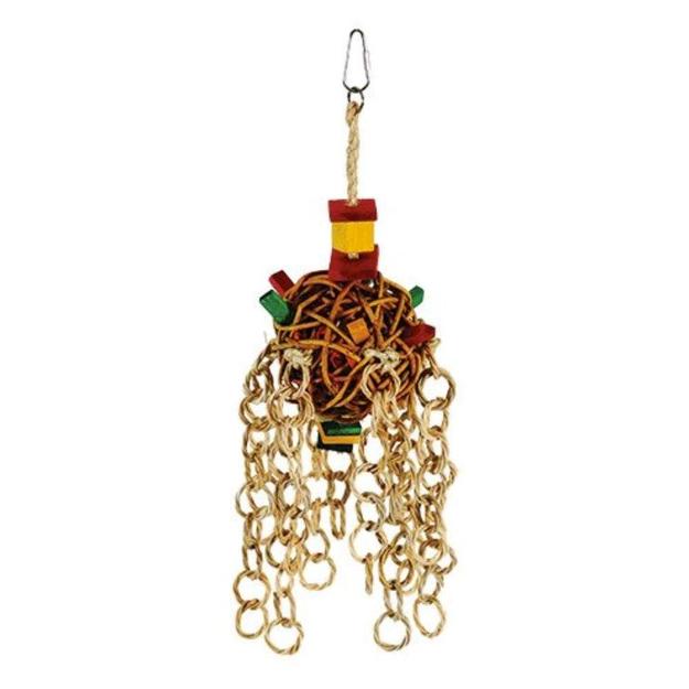 Willow Ball Dangler Bird Toy