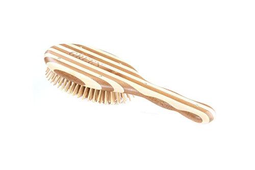 Style & Detangle Bamboo Handle & Pin Hair Brush For Cats & Dogs