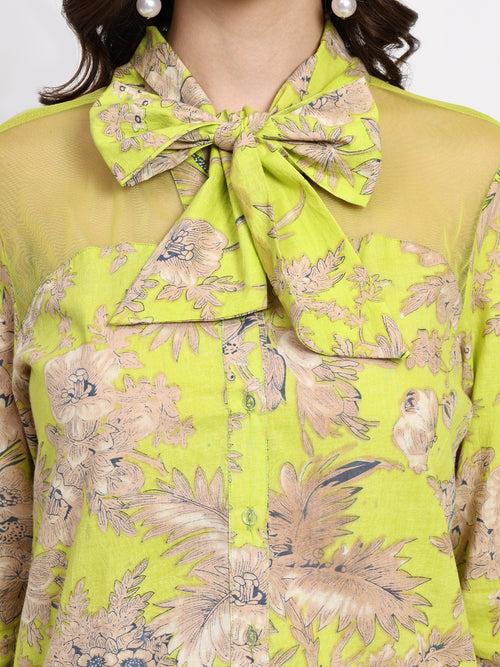 NEON FLORAL ME CORDSET