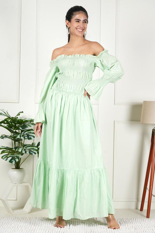 Lime Zest Green Dress