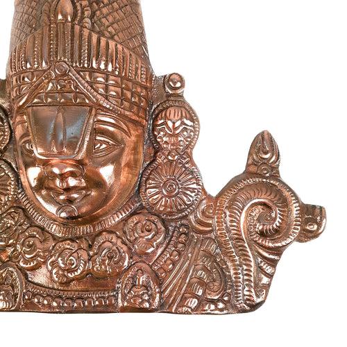 Sri Balaji Wall Hanging Idol | Venkateswara Swami Wall Statue | Tirupati Balaji Wall Hanging Murti | Religious & Spiritual Sculpture - for Gift, Home, Living Room, Office, Puja Room Decoration  - 13 inch