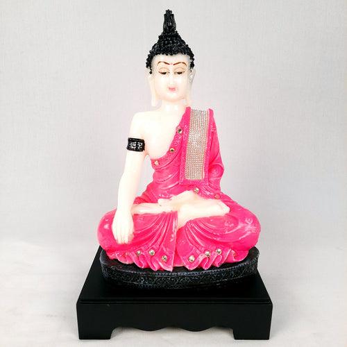 Lord Buddha Statue | Buddha Showpiece in Meditation Pose - for Living Room, Home, Table, Office Decor & Gift - 13 inch