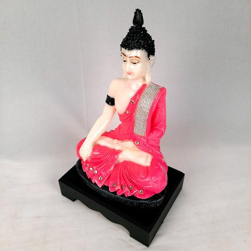 Lord Buddha Statue | Buddha Showpiece in Meditation Pose - for Living Room, Home, Table, Office Decor & Gift - 13 inch