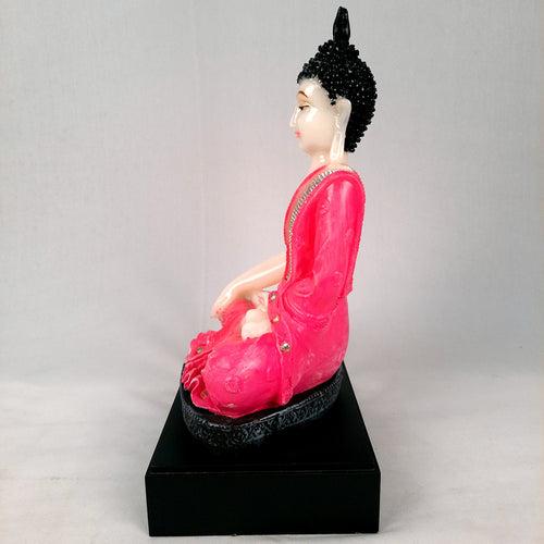 Lord Buddha Statue | Buddha Showpiece in Meditation Pose - for Living Room, Home, Table, Office Decor & Gift - 13 inch