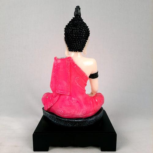 Lord Buddha Statue | Buddha Showpiece in Meditation Pose - for Living Room, Home, Table, Office Decor & Gift - 13 inch