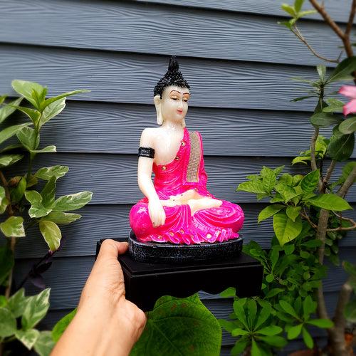 Lord Buddha Statue | Buddha Showpiece in Meditation Pose - for Living Room, Home, Table, Office Decor & Gift - 13 inch