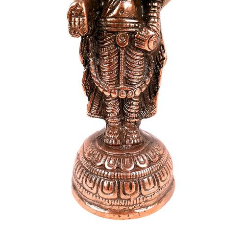 Sri Balaji Idol | Venkateswara Swami Statue | Tirupati Balaji Murti | Religious & Spiritual Sculpture - for Gift, Home, Living Room, Office, Puja Room Decoration  - 8 inch