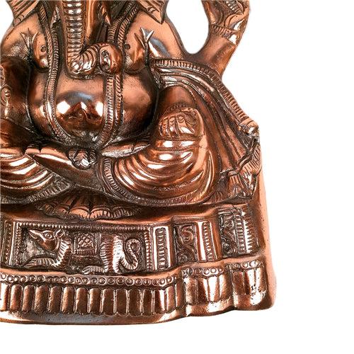 Ganesh Wall Hanging Cum Statue | Shri Ganesha Wall Decor Idol - for Diwali & Housewarming Gift | Religious & Spiritual Wall Art - for Puja, Home, Entrance  & Living Room - 17 Inch