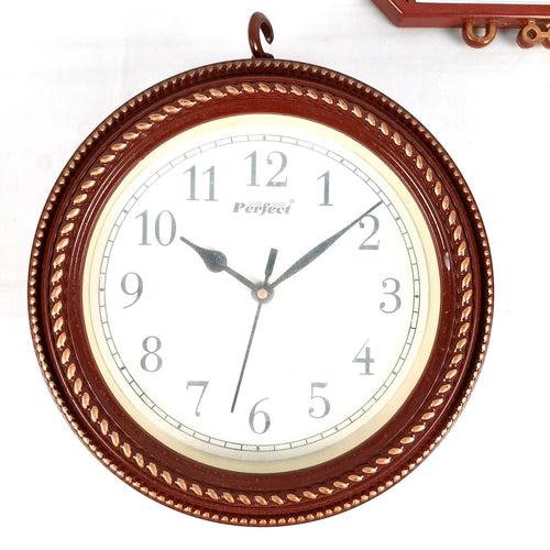 Railway Clocks - Double Sided | Victorian Station Wall Hanging Clock | Vintage Platform Watch - for Home, Living Room, Office Decor & Gifts - 11 Inch