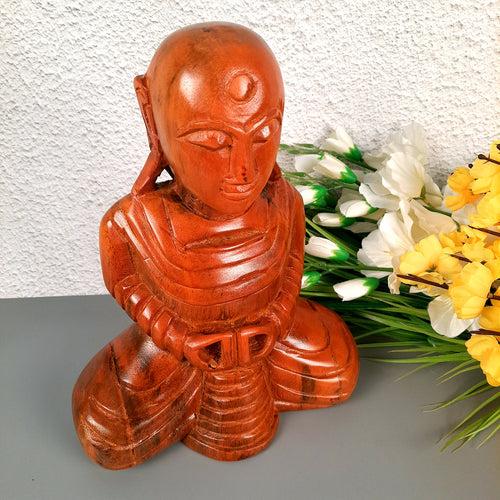 Buddha Statue | Lord Gautam Buddha in Meditation Idol Showpiece - For Living room, Home, Table, Shelf, Office Decor & Gift - 12 Inch