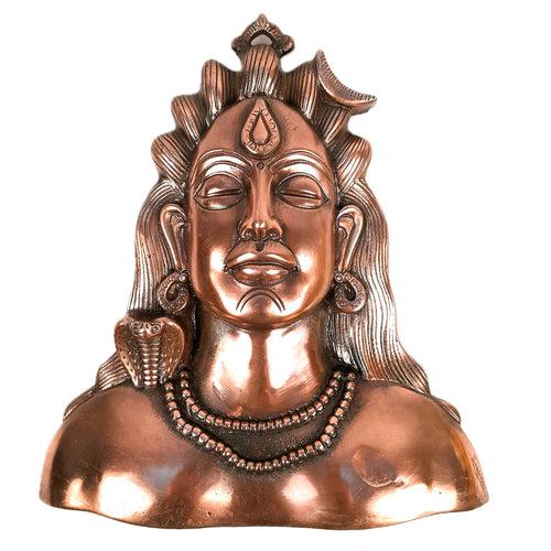 Adiyogi Shiva Wall Hanging | Shiv Wall Art - For Home, Living Room, Wall, Entrance Decor | Office Decor & Gifts - 12 Inch