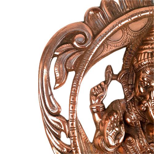 Ganesh Idol Wall Hanging | Lord Ganesha Face Wall Statue Decor | Religious & Spiritual Wall Art - For Puja, Home & Entrance  Living Room & Gift - 15 Inch