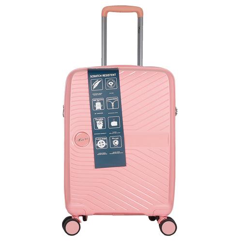 STV PP02 20" Peach Expandable Cabin (Small) Suitcase