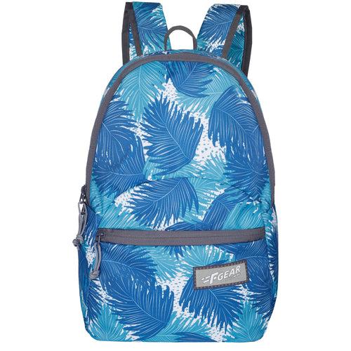 Ferris 7 L Ferns Aqua  Navy Blue Backpack