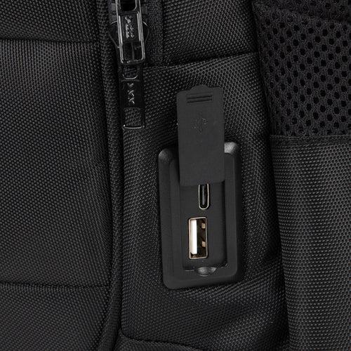 Calima 28L Black Laptop Backpack with Raincover