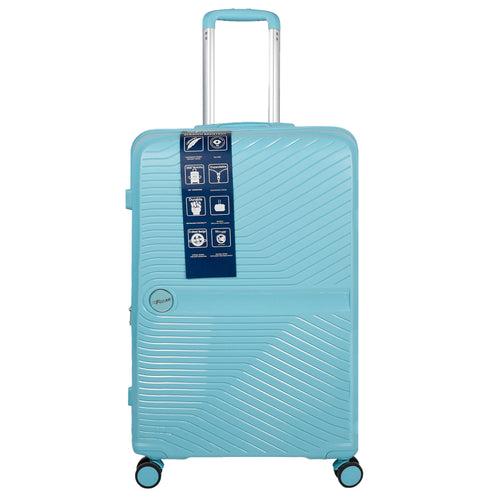 STV PP02 24" Turtle Blue Expandable Medium Check-in Suitcase