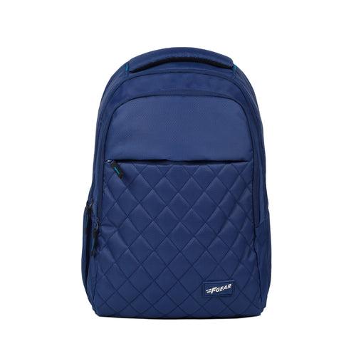 Coach 26L Navy Laptop Backpack with Rain Cover