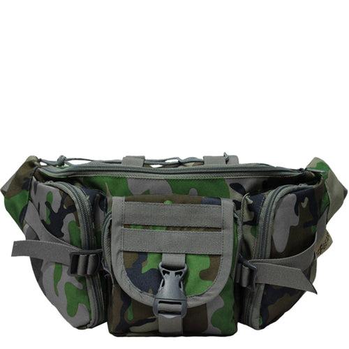 F Gear Trail Woodland Camo Sports Waist Bag (3673)