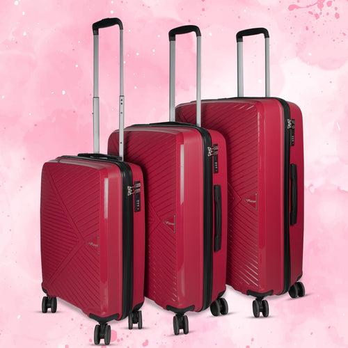 Eagle PP03 Rosebud Suitcase Set of 3