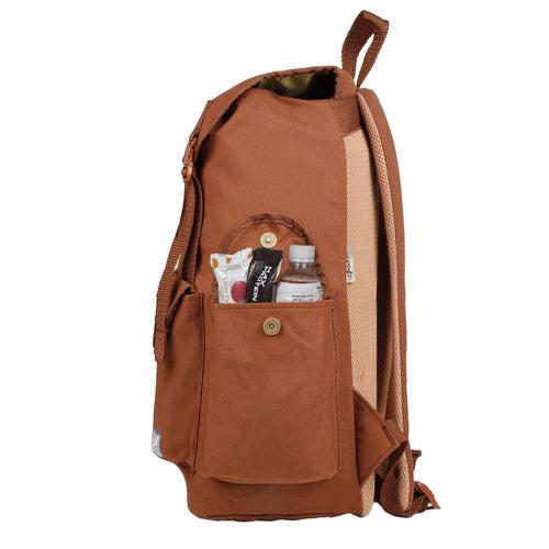 Webster 21L Chestnut Brown Canvas 21L Backpack