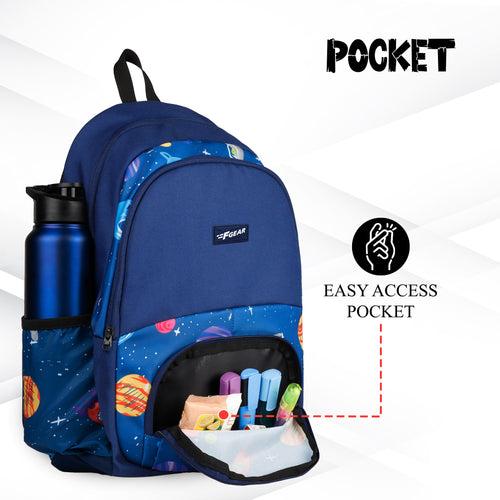 Chinook 21L Navy Blue Planets Backpack