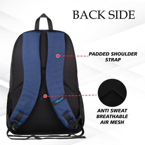 Touville 25L Extreme Black Blue Backpack
