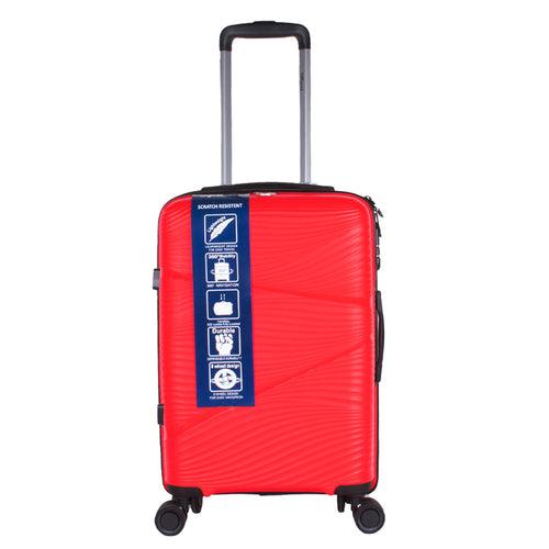 Joy PP008 24" Red Medium Check-in Suitcase