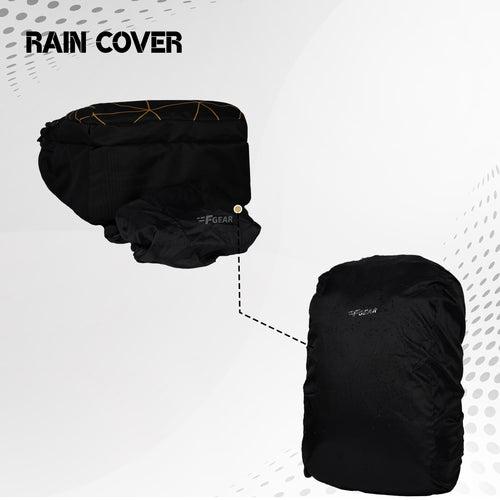 J7727 Chamber Black 27L Laptop Backpack with Raincover