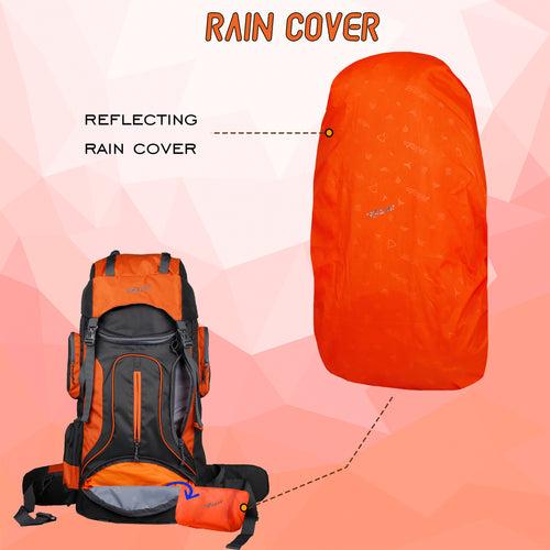 Tomahawk 75L Grey Orange Rucksack