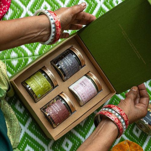 Aamra Essential Spice Box (Set of 4)