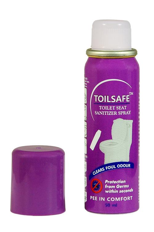 Toilsafe Toilet Seat Sanitizer Spray - 50 ml