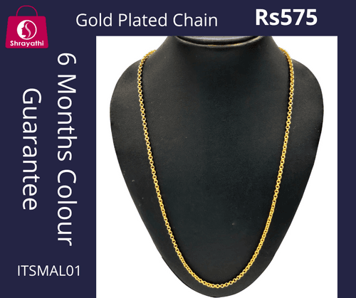 Gold Plated Necklace Chain