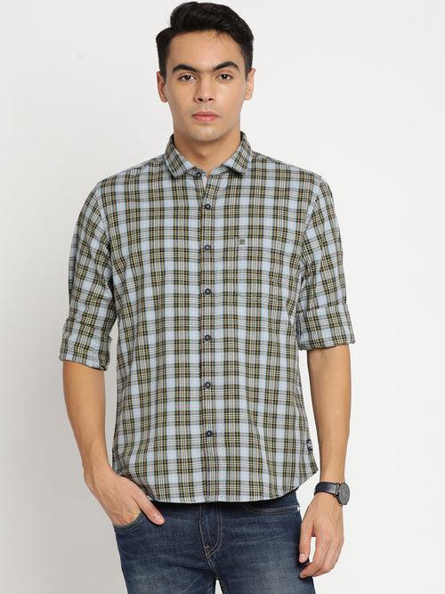 Mint Checkerd Shirt