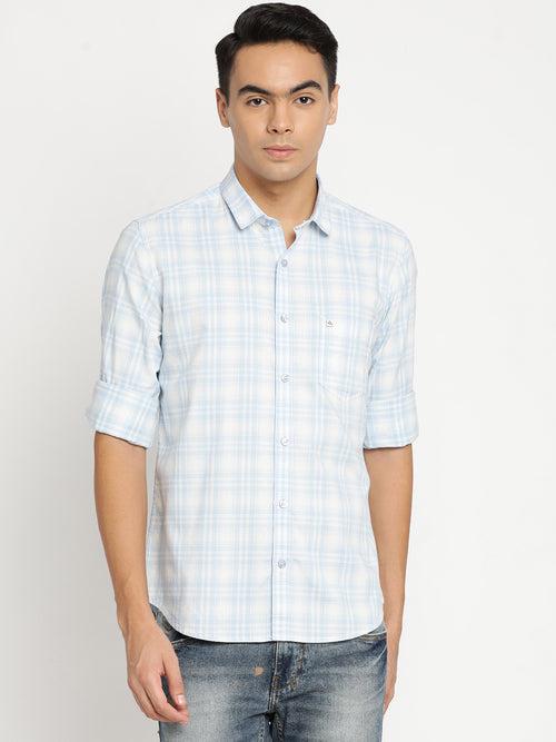 Blue Checkerd Shirt