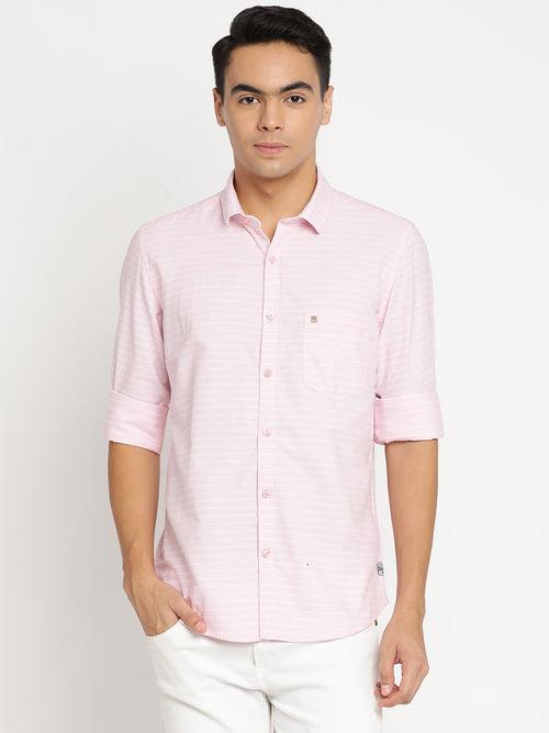 Pink Stripes Shirt