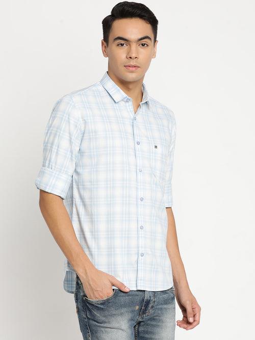 Blue Checkerd Shirt