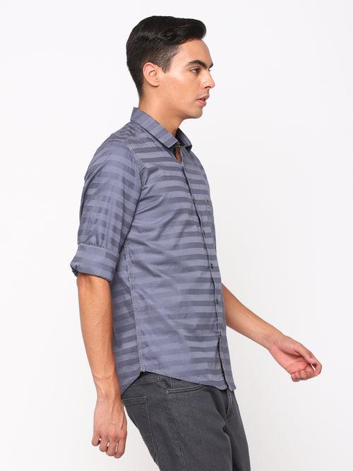 Grey Stripes Shirt