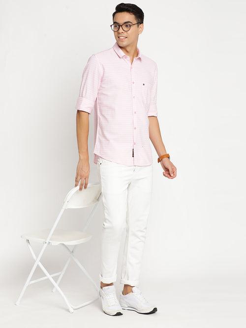 Pink Stripes Shirt