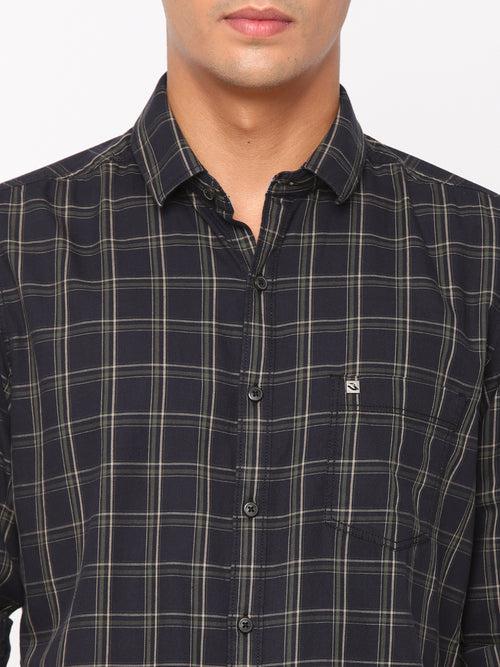 Black Checkerd Shirt