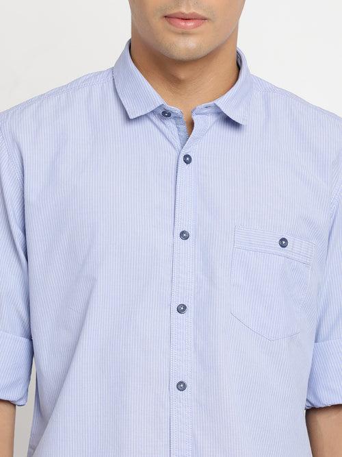 Blue Stripes Shirt