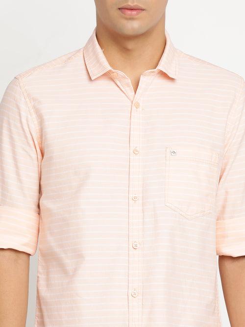 Orange Stripes Shirt