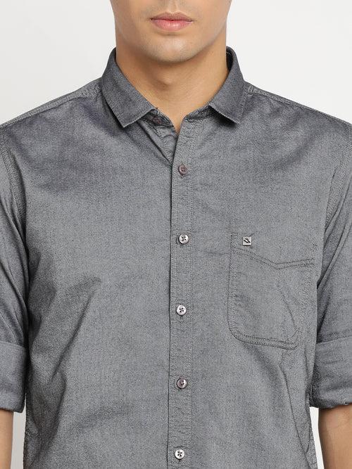 DK Grey Plain Shirt