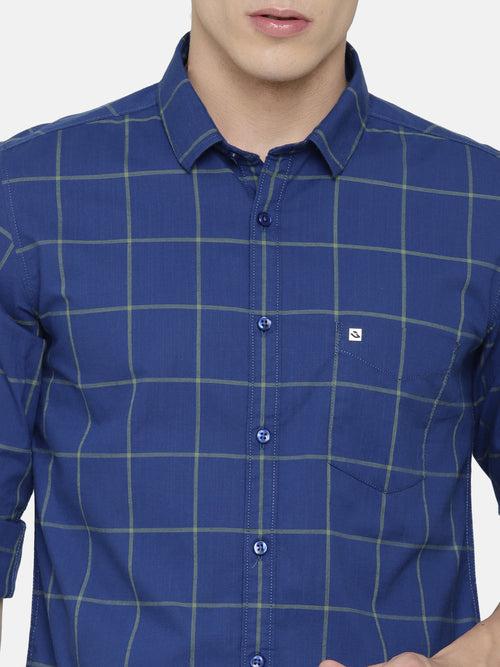 Blue Checkered Shirt