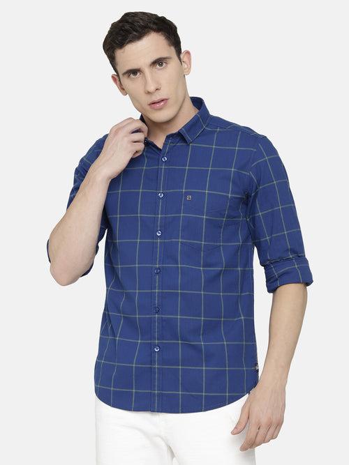 Blue Checkered Shirt