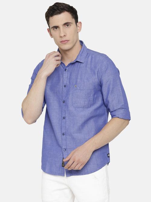 Blue Linen Shirt