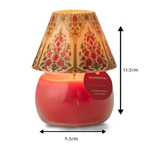 Scented Candle Lamp in Rose Garden Aroma