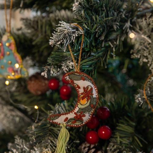 Assorted Zero Waste Christmas Ornament Set Of 8