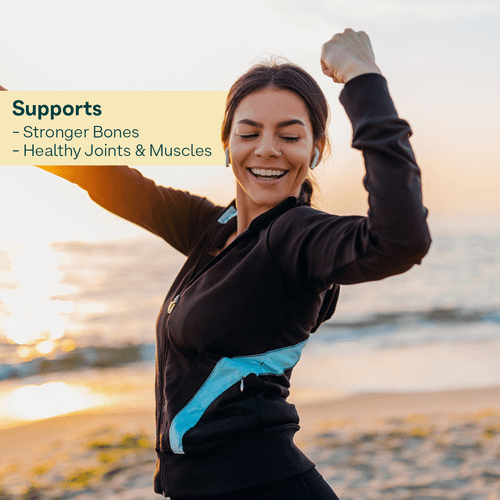 OZiva Plant Based Calcium Supplements for Stronger Bones