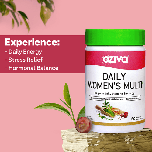 Daily Women’s Multivitamin Tablets for Energy & Immunity, 31 Vitamins, Minerals & Herbs, 60 Tablets