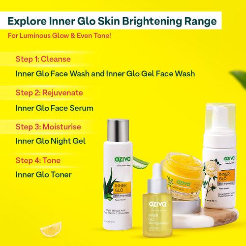 OZiva Inner Glo Skin Brightening Face Serum